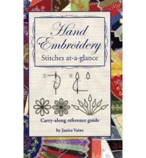 Hand Embroidery Stitches At-a-Glance